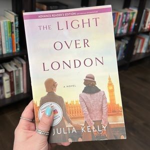 6/$30 The Light Over London by Julia Kelly | book paperback historical fiction
